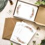 Delicate Watercolour Florals Notelets Gift Set, thumbnail 2 of 5