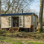 Ultimate Yonder Shepherd Hut Stay Woodfire Hottub/Pizza, thumbnail 2 of 7