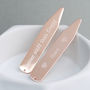 Personalised Rose Gold Collar Stiffeners, thumbnail 2 of 6