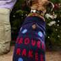 Troublemaker Knitted Dog Jumper, thumbnail 2 of 9