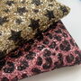 Pink Leopard Glitter Clutch Bag, thumbnail 2 of 2