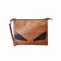 Peekaboo Leather Pouch, thumbnail 1 of 7