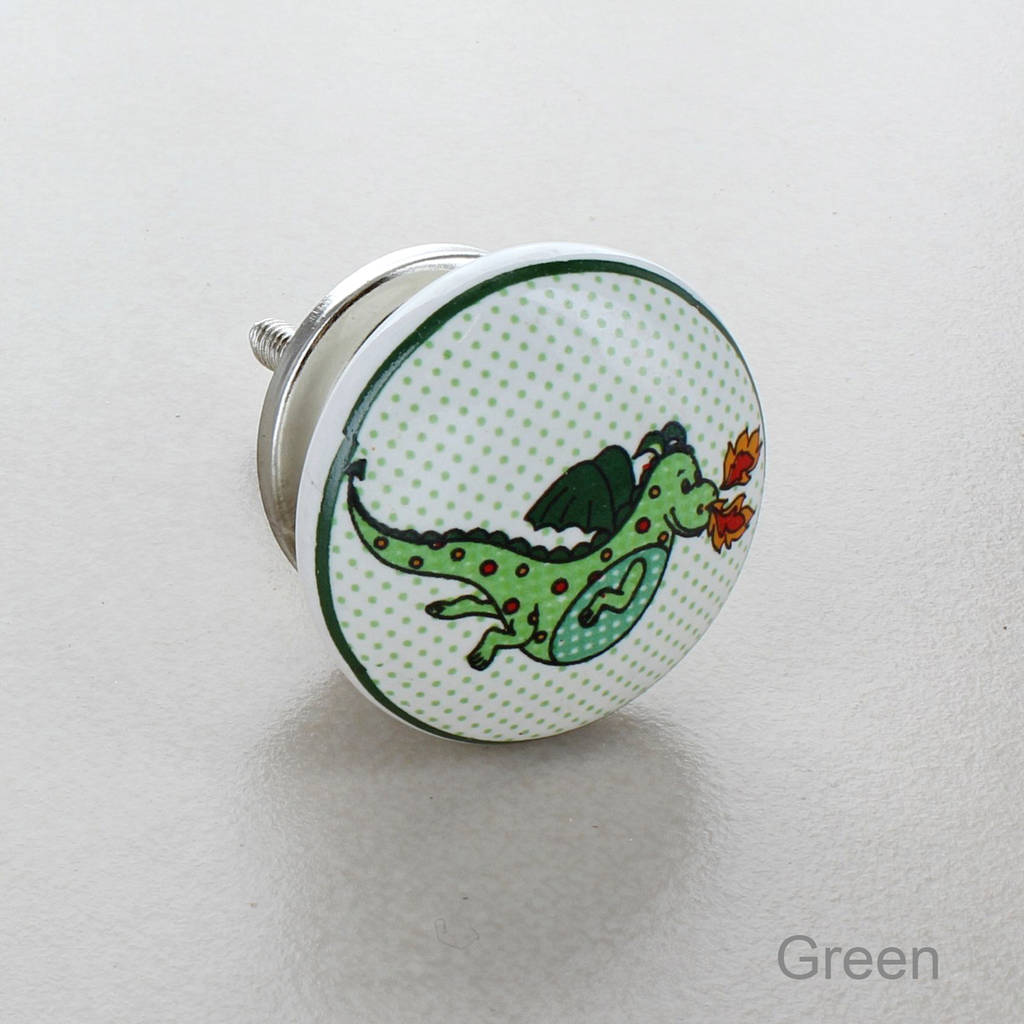 Childrens Room Ceramic Cupboard Door Knobs By G Decor