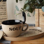 Cream Soup Bowl And Plate With Spoon In Gift Box, thumbnail 1 of 4
