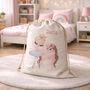Personalised Ballerina Theme Toy Bag, Sack, Dressing Up Bag, thumbnail 3 of 3