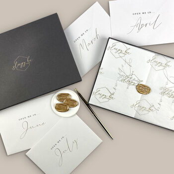 A Year Of Letters Luxury Stationery Gift Box, 2 of 12