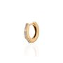Clear Baguette Single Cartilage Hoop Earring, 7mm, thumbnail 1 of 6