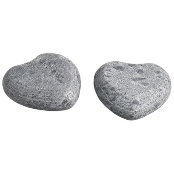 Back Warmer Massage Stone Natural Soapstone Two Pack, 3 of 11