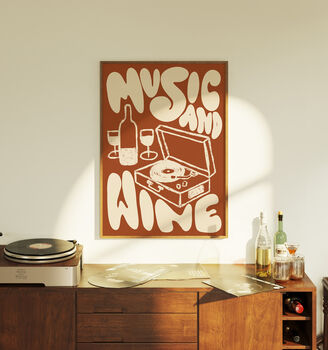 Music And Wine Print, 2 of 10