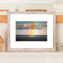 'Colour My World' Rainbow Yacht Fine Art Giclee Print, thumbnail 3 of 3