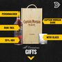 Personalised Captain Morgans Dark Rum Gift Set With Cola 70cl, thumbnail 2 of 5