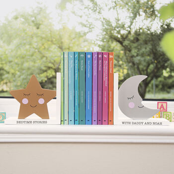 Personalised Kids Night's Sky Bookends, 3 of 6