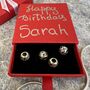 January Birthstone Charm Silver Birthday Gift For Her, thumbnail 4 of 8