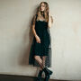 Simple Bridal Overlay Dress For Weddings, thumbnail 4 of 11