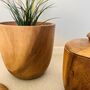 Wooden Pot With Lid, thumbnail 3 of 5