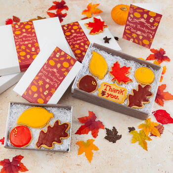 'Thanksgiving' Luxury Biscuit Gift Box, 3 of 4