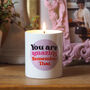 You Are Amazing Remember That Ceramic Candle, thumbnail 1 of 4