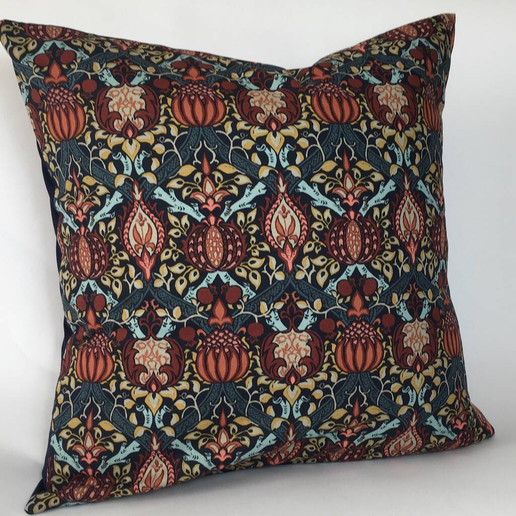 William Morris Grenada Cushion Cover, 1 of 6