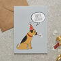 Border Terrier Organic Cotton Tea Towel, thumbnail 10 of 12
