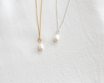 Nan Of The Bride Pearl Necklace – Wedding Gift For Nan, Freshwater Pearl Jewellery, Present From Granddaughter, 11 of 12