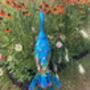 Elegant Free Standing Peacock Ornament, thumbnail 2 of 10