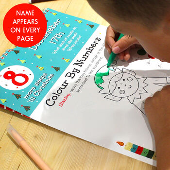 Personalised 24 Sleeps Activity Advent Calendar, 4 of 10