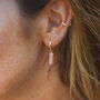 Are Guling Huggie Hoop Earrings Giada Collection, thumbnail 10 of 10