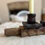 Repurposed Vintage Bobbin / Candle Holder, thumbnail 4 of 5