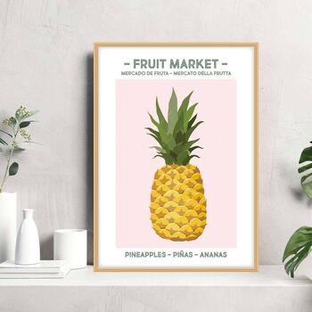 Fruit Market Kitchen Prints In Soft Pastel Colours, 2 of 4
