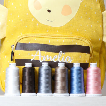 Personalised Trixie Bumblebee Backpack For Nursery, School, Holiday, 3 of 11