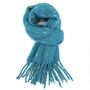Winter Dash And Tassel Scarf, thumbnail 4 of 9