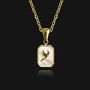 18k Gold Plated Phoenix Pendant Necklace, thumbnail 2 of 6