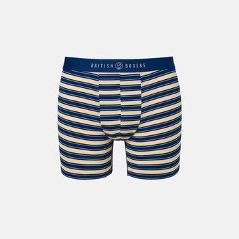 Men's 'Maritime' Four Pack Bamboo Trunks, 5 of 12