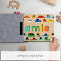 Personalised Vroom Vroom Wooden Name Puzzle Plus, thumbnail 3 of 5