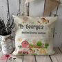 Personalised Kids Book Pillow, Farm Theme Pocket Cushion, thumbnail 2 of 2