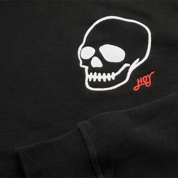 Hoy Outlaw Crew Neck Sweater Black, 2 of 4