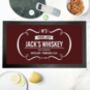Personalised Vintage Whiskey Bar Mat, thumbnail 1 of 4