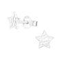 Shine Bright Star Sterling Silver Earrings, thumbnail 4 of 6