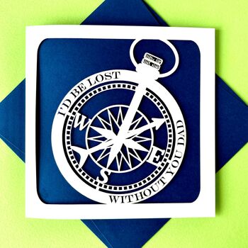 Father's Day Compass Card, 2 of 5