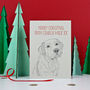 Labrador Christmas Card, thumbnail 2 of 2