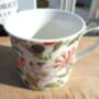 Set Of Six China Palace Mugs In Hedgerow Design, thumbnail 4 of 8