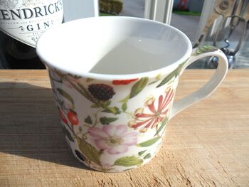 Set Of Six China Palace Mugs In Hedgerow Design, 4 of 8