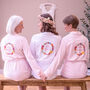 Personalised Floral Wedding Women's Dressing Gown, thumbnail 2 of 7