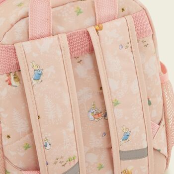 Personalised Pink Flopsy Bunny Mini Backpack, 3 of 5