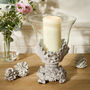 Antique Style Ornate Hurricane Candle Holder, thumbnail 1 of 4