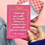 Funny Greatest Gift Ever, Mother's Day Wordy Card, thumbnail 1 of 2