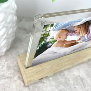 Personalised 'Our First…' Wooden Base 6x4' Photo Frame, 6 of 11