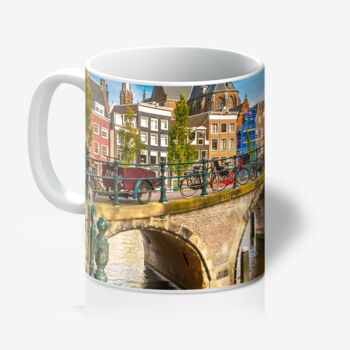 Amsterdam Cityscape Ceramic Mug, 2 of 2