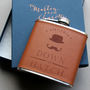 Down The Hatch Faux Leather Hip Flask, thumbnail 2 of 4
