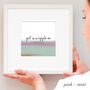 Personalised Friend Famous Quote Framed Print, thumbnail 2 of 12